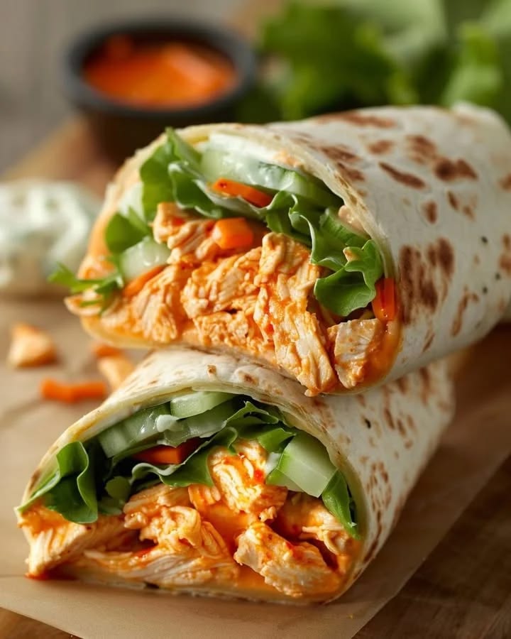 10-Minute Chicken Wrap