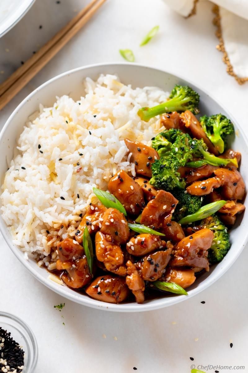 Teriyaki Chicken Bowls