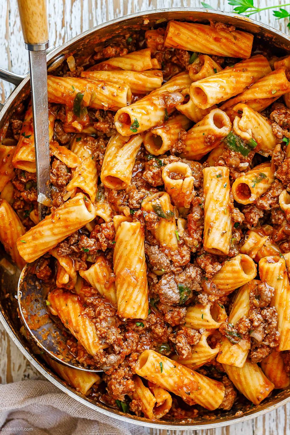 Skillet Beef Ziti