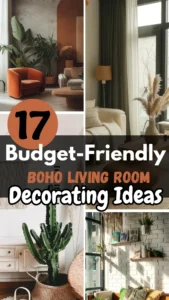 Budget-Friendly Boho Living Room Decor Ideas